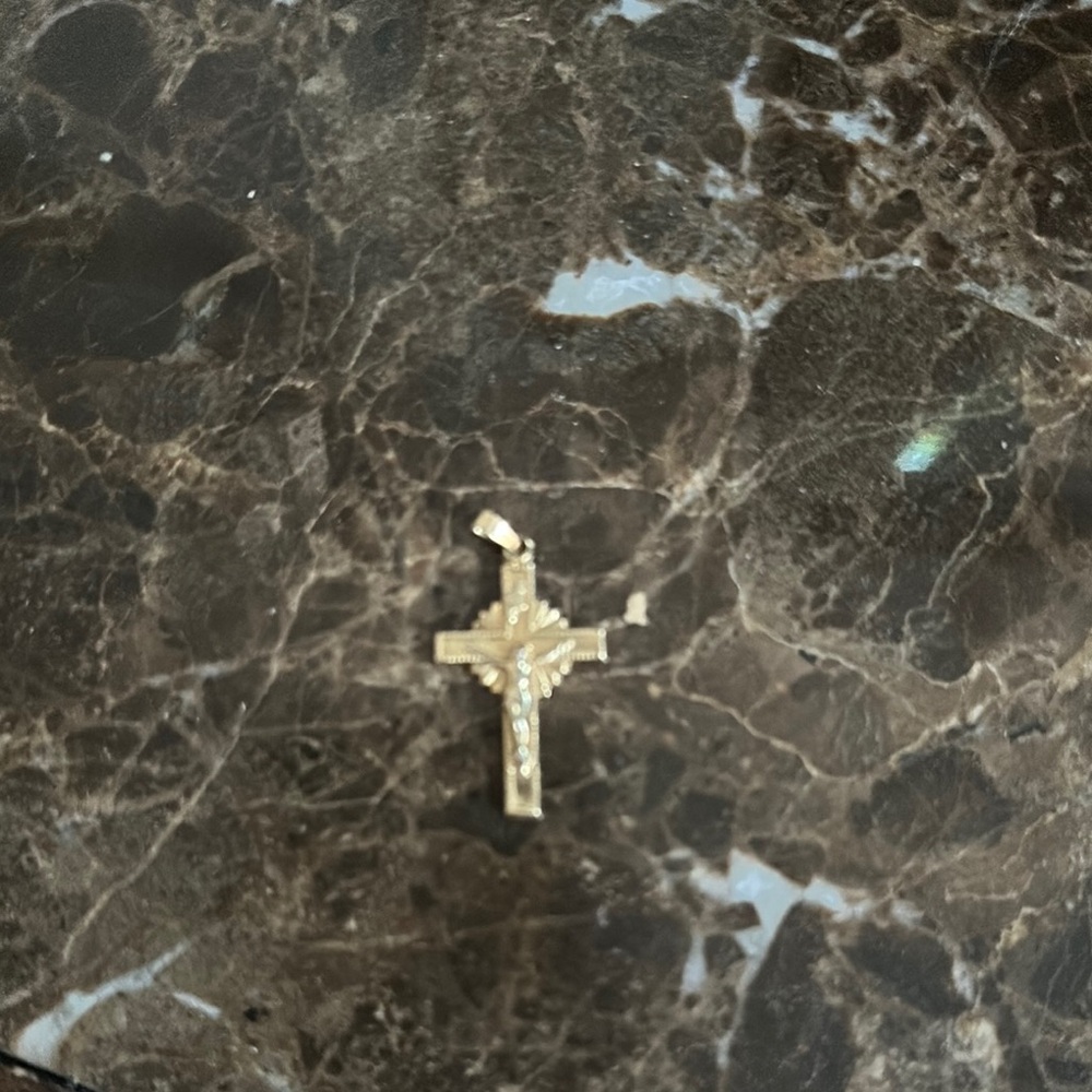 Gold Cross Pendant